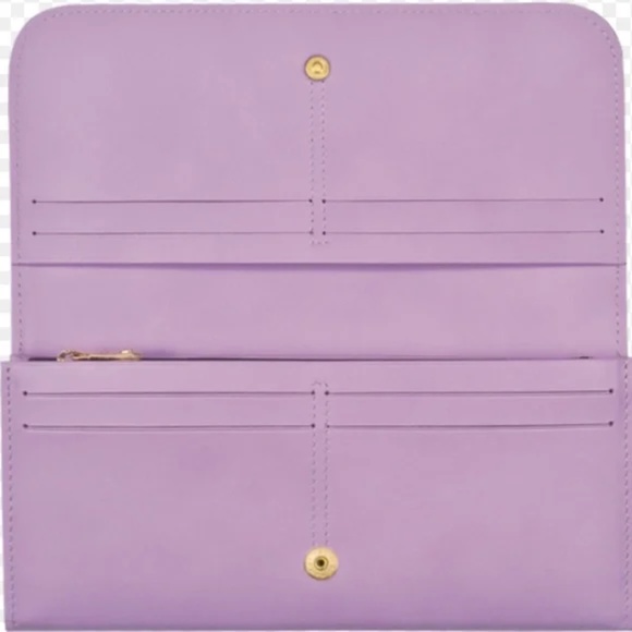 Longchamp Long Lilac Continental Wallet - Picture 7 of 8